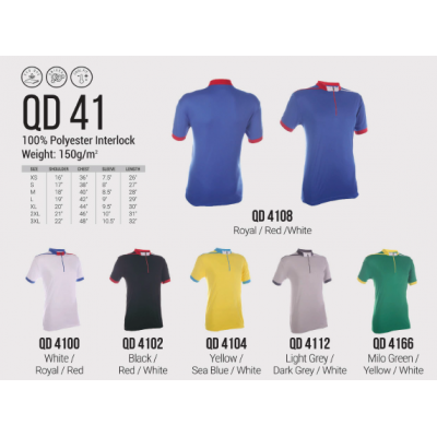 [Quick Dry] Quick Dry Polo - QD41